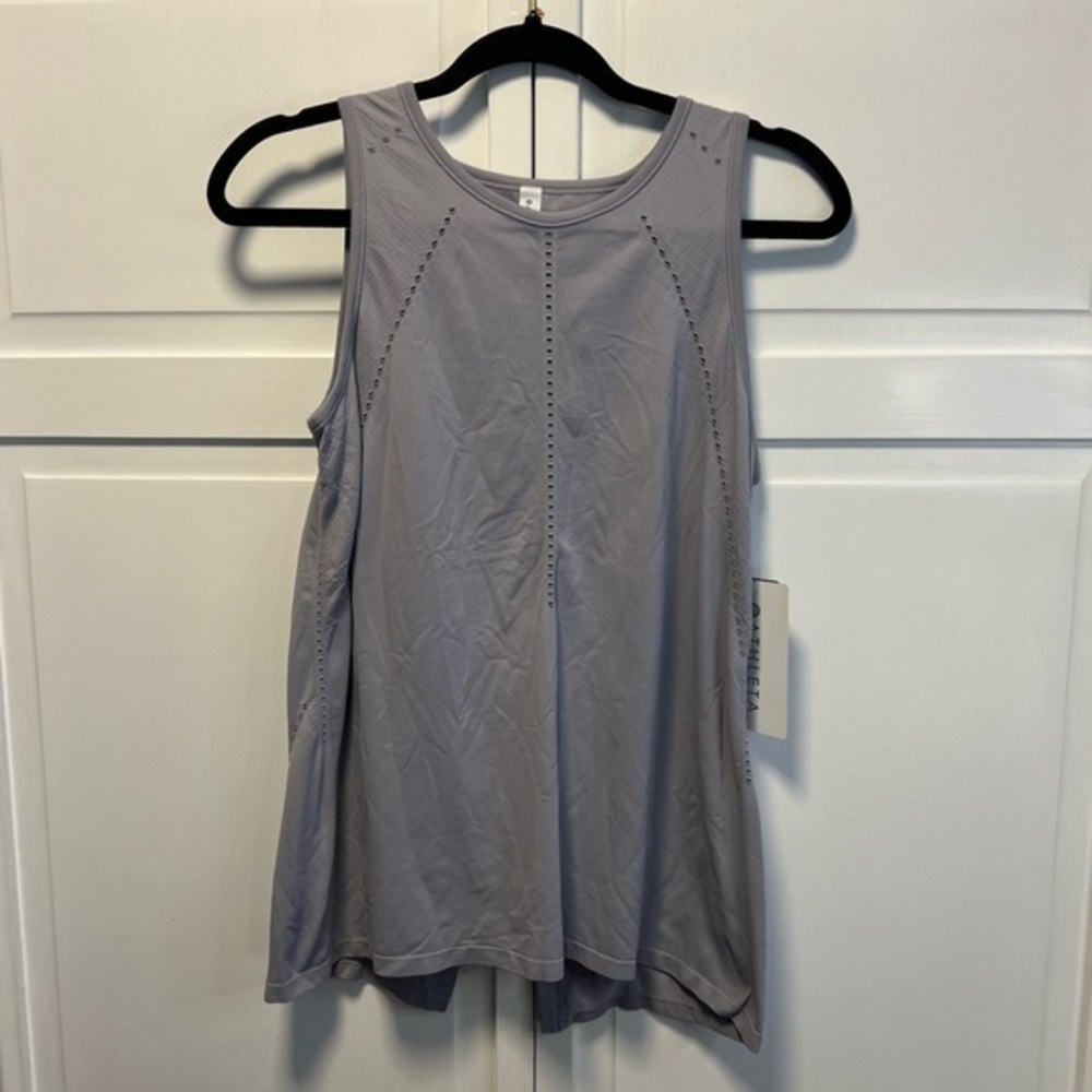 NWT Athleta Foothill Tank Top Size Women’s Small Color Light Purple